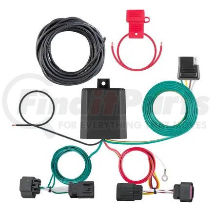 CURT Manufacturing 56478 CURT 56478 Vehicle-Side Custom 4-Pin Trailer Wiring Harness; Fits Select Ram ProMaster 1500; 2500; 3500