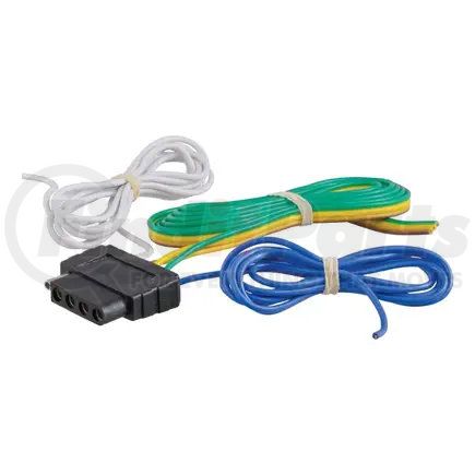 CURT MANUFACTURING 58530 CURT 58530 Vehicle-Side 5-Pin Flat Trailer Wiring Harness with 60-Inch Wires