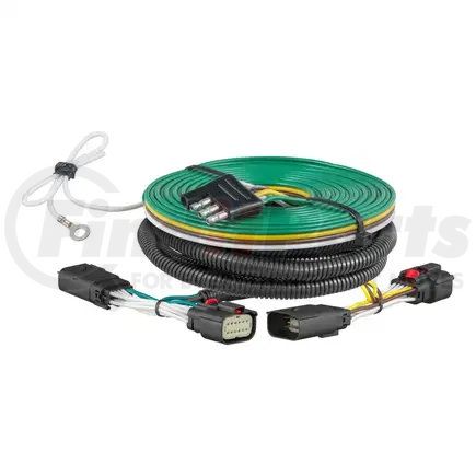 CURT MANUFACTURING 58975 CURT 58975 Custom Towed-Vehicle RV Wiring Harness for Dinghy Towing; Fits Select Ram 1500