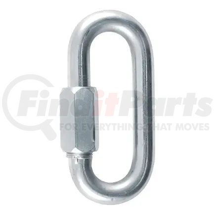 CURT Manufacturing 82935 CURT 82932 Threaded Quick Link Trailer Safety Chain Hook Carabiner Clip; 1/2-Inch Diameter; 16;500 lbs Break Strength