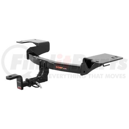 CURT MANUFACTURING 113473 CURT 113473 Class 1 Trailer Hitch with Ball Mount; 1-1/4-In Receiver; Fits Select Fiat 500