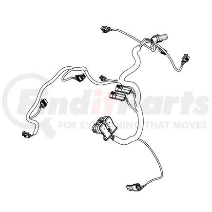Fuller K3983 Transmission Wiring Harness