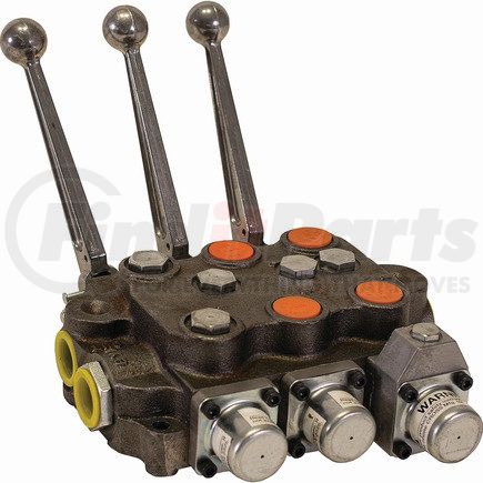 BUYERS PRODUCTS hv3111aaagood0 Multi-Purpose Hydraulic Control Valve - 3 Spool, 4-Way Spring Center