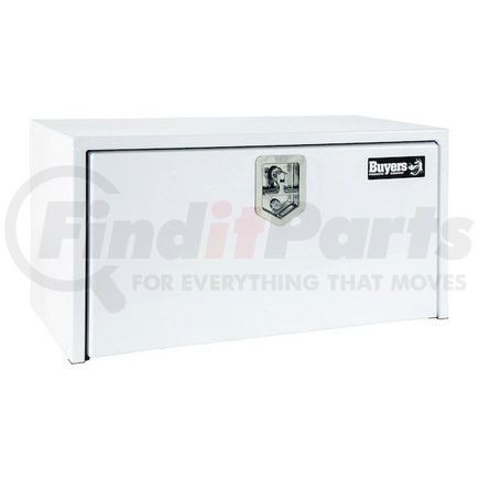 Buyers Products 1703400 Truck Tool Box - 14 x 16 x 24 in., White, Steel, Underbody