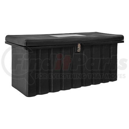 Buyers Products 1712250 Truck Bed Storage Box - Black, Poly, Chest, 22.5 x 19.5/18.75 x 51/47 in.