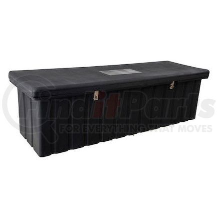 Buyers Products 1712260 Truck Bed Storage Box - Black, Poly, Chest, 23 x 25/19 x 77/73 in.