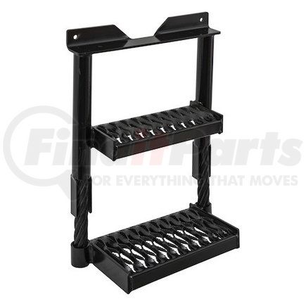 Semi-Truck Saddle Storage Box Step Support