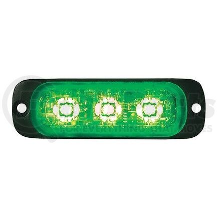 Buyers Products 8892309 Strobe Light - 3-3/8 inches, Green, with 3 LEDS
