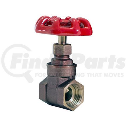 Buyers Products hgv038 Shut-Off Valve - 3/8 in. NPT, Smooth Brass, 200 PSI