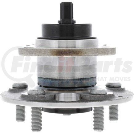 NTN WE61043 Wheel Bearing and Hub Assembly - Steel, Natural, with Wheel Studs