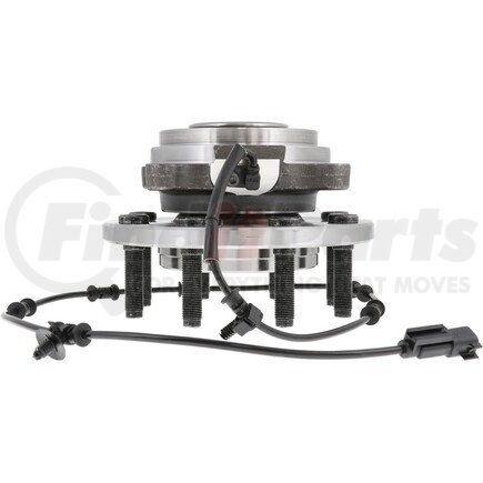 NTN WE61049 Wheel Bearing and Hub Assembly - Steel, Natural, with Wheel Studs
