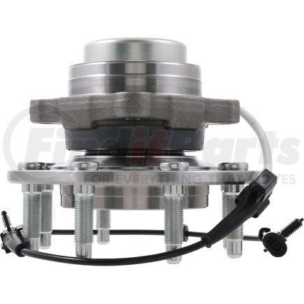 NTN WE61343 Wheel Bearing and Hub Assembly - Steel, Natural, with Wheel Studs