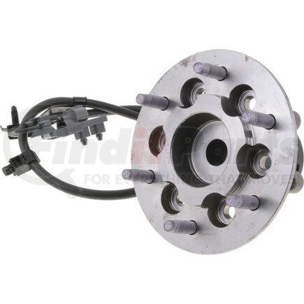 NTN WE61763 Wheel Bearing and Hub Assembly - Steel, Natural, with Wheel Studs