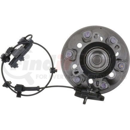 NTN WE61766 Wheel Bearing and Hub Assembly - Steel, Natural, with Wheel Studs
