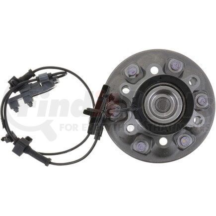NTN WE61767 Wheel Bearing and Hub Assembly - Steel, Natural, with Wheel Studs