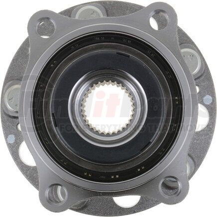 NTN WE61787 Wheel Bearing and Hub Assembly - Steel, Natural, with Wheel Studs