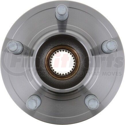 NTN WE61790 Wheel Bearing and Hub Assembly - Steel, Natural, with Wheel Studs