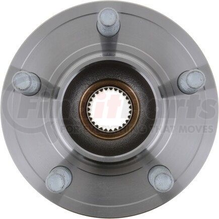 NTN WE61791 Wheel Bearing and Hub Assembly - Steel, Natural, with Wheel Studs