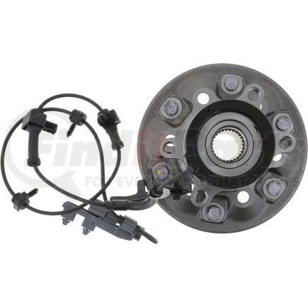 NTN WE61769 Wheel Bearing and Hub Assembly - Steel, Natural, with Wheel Studs