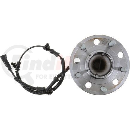 NTN WE61797 Wheel Bearing and Hub Assembly - Steel, Natural, with Wheel Studs