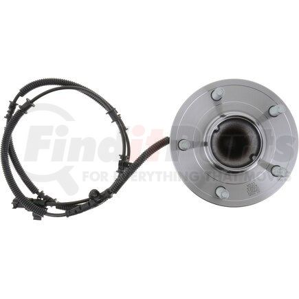 NTN WE61792 Wheel Bearing and Hub Assembly - Steel, Natural, with Wheel Studs