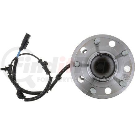 NTN WE61796 Wheel Bearing and Hub Assembly - Steel, Natural, with Wheel Studs
