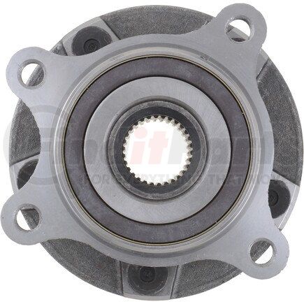 NTN WE61812 Wheel Bearing and Hub Assembly - Steel, Natural, with Wheel Studs