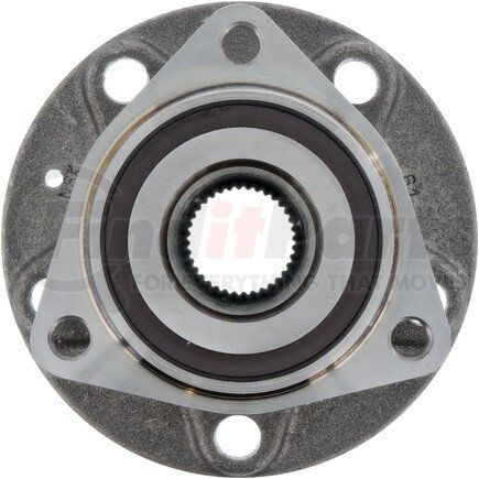NTN WE61817 Wheel Bearing and Hub Assembly - Steel, Natural, without Wheel Studs