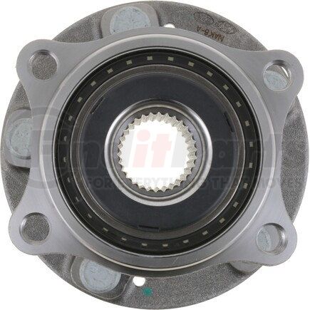 NTN WE61829 Wheel Bearing and Hub Assembly - Steel, Natural, without Wheel Studs