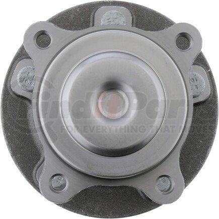 NTN WE61833 Wheel Bearing and Hub Assembly - Steel, Natural, with Wheel Studs