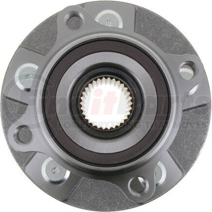 NTN WE61842 Wheel Bearing and Hub Assembly - Steel, Natural, with Wheel Studs