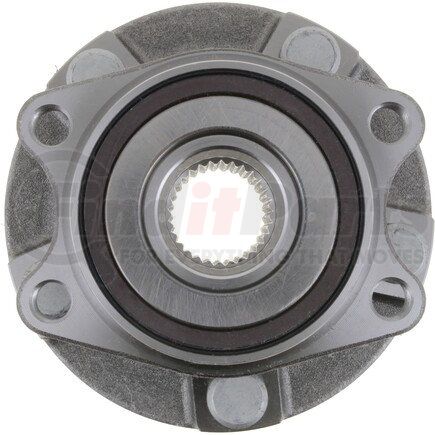 NTN WE61843 Wheel Bearing and Hub Assembly - Steel, Natural, with Wheel Studs
