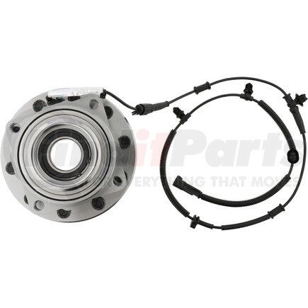 NTN WE61853 Wheel Bearing and Hub Assembly - Steel, Natural, with Wheel Studs