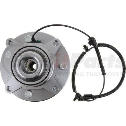 NTN WE61850 Wheel Bearing and Hub Assembly - Steel, Natural, with Wheel Studs