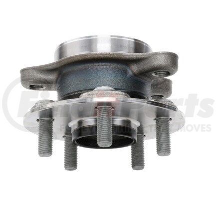NTN WE61869 Wheel Bearing and Hub Assembly - Steel, Natural, with Wheel Studs