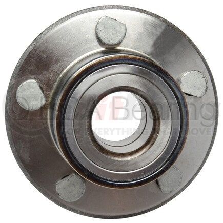 NTN WE60586 Wheel Bearing and Hub Assembly - Steel, Natural, with Wheel Studs