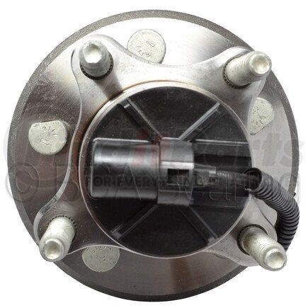 NTN WE60460 Wheel Bearing and Hub Assembly - Steel, Natural, with Wheel Studs