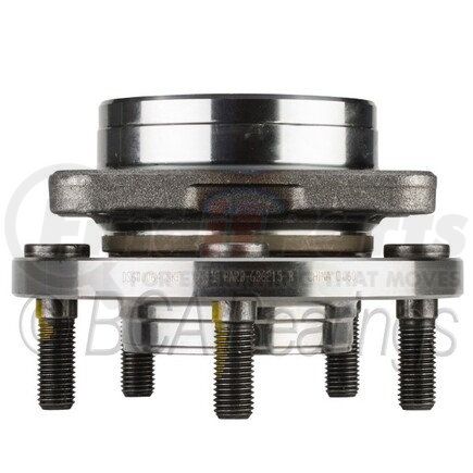 NTN WE60708 Wheel Bearing and Hub Assembly - Steel, Natural, with Wheel Studs