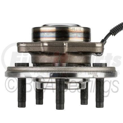 NTN WE60726 Wheel Bearing and Hub Assembly - Steel, Natural, with Wheel Studs