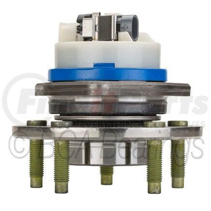 NTN WE60725 Wheel Bearing and Hub Assembly - Steel, Natural, with Wheel Studs