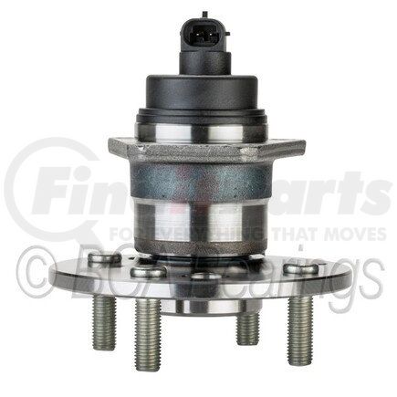 NTN WE60738 Wheel Bearing and Hub Assembly - Steel, Natural, with Wheel Studs