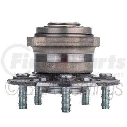 NTN WE60846 Wheel Bearing and Hub Assembly - Steel, Natural, with Wheel Studs