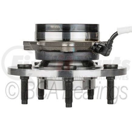 NTN WE60869 Wheel Bearing and Hub Assembly - Steel, Natural, with Wheel Studs
