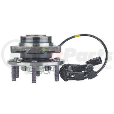 NTN WE60887 Wheel Bearing and Hub Assembly - Steel, Natural, with Wheel Studs