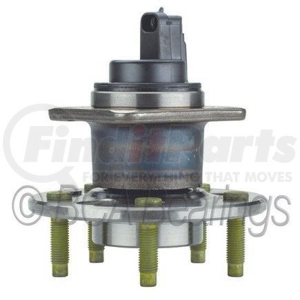 NTN WE60888 Wheel Bearing and Hub Assembly - Steel, Natural, with Wheel Studs