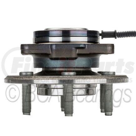 NTN WE60931 Wheel Bearing and Hub Assembly - Steel, Natural, with Wheel Studs
