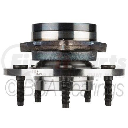 NTN WE60966 Wheel Bearing and Hub Assembly - Steel, Natural, with Wheel Studs