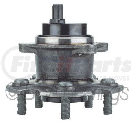 NTN WE60956 Wheel Bearing and Hub Assembly - Steel, Natural, with Wheel Studs