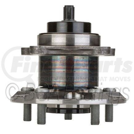 NTN WE60957 Wheel Bearing and Hub Assembly - Steel, Natural, with Wheel Studs