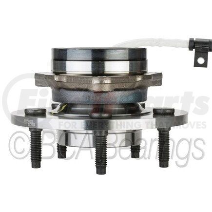 NTN WE60990 Wheel Bearing and Hub Assembly - Steel, Natural, with Wheel Studs